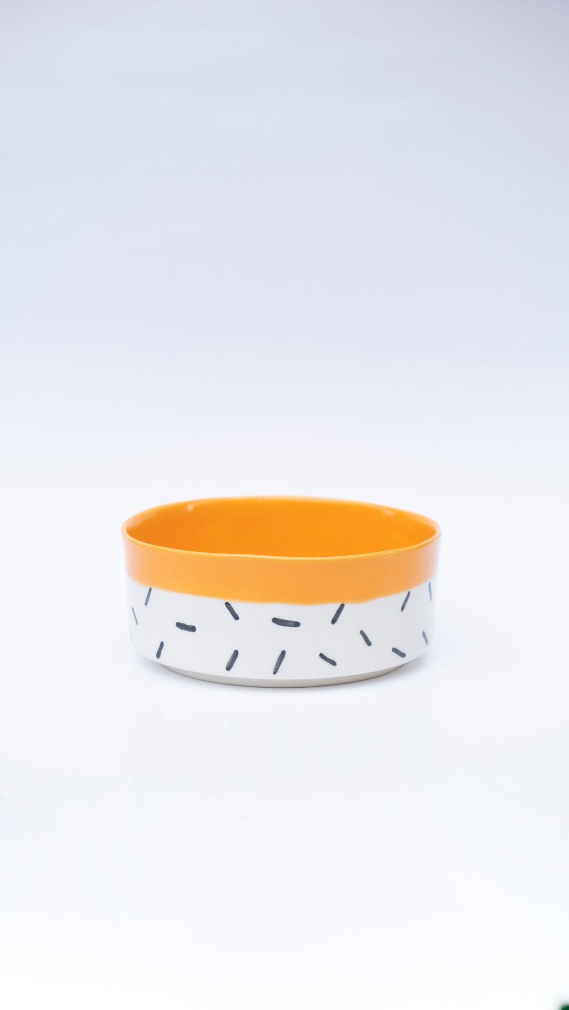 Seramik Kase - Orange - Pups & Itchy