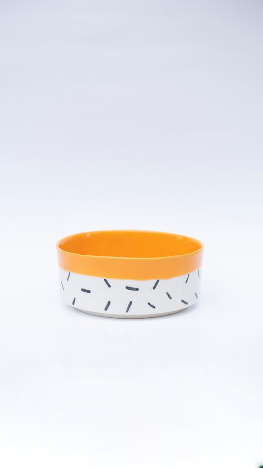 Seramik Kase - Orange - Pups & Itchy